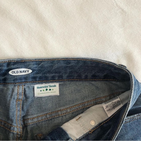 hand painted Notre Dame Fighting Irish pants jeans - Picture 3 of 9